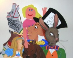 Flat Kat meets Alice and Friends