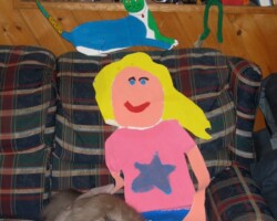 Flat Kat and her felines