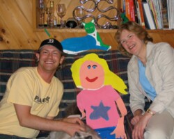 Toby, Flat Cats, Lindsay Cat, and Diana