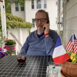 Rodger on Back Porch Rodger on Back Porch