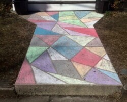 Stained Glass Walkway Stained Glass Walkway